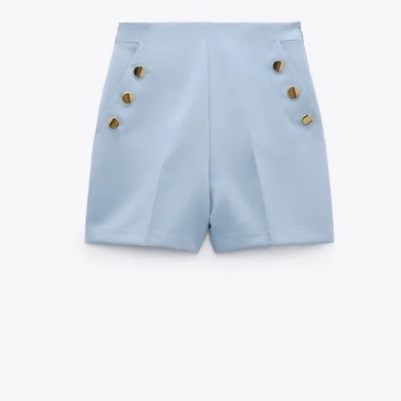 Shorts light blue, size S - Picture 2 of 2